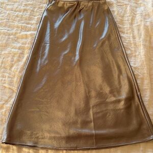 Lululemon Satin Midi Skirt SHOK
